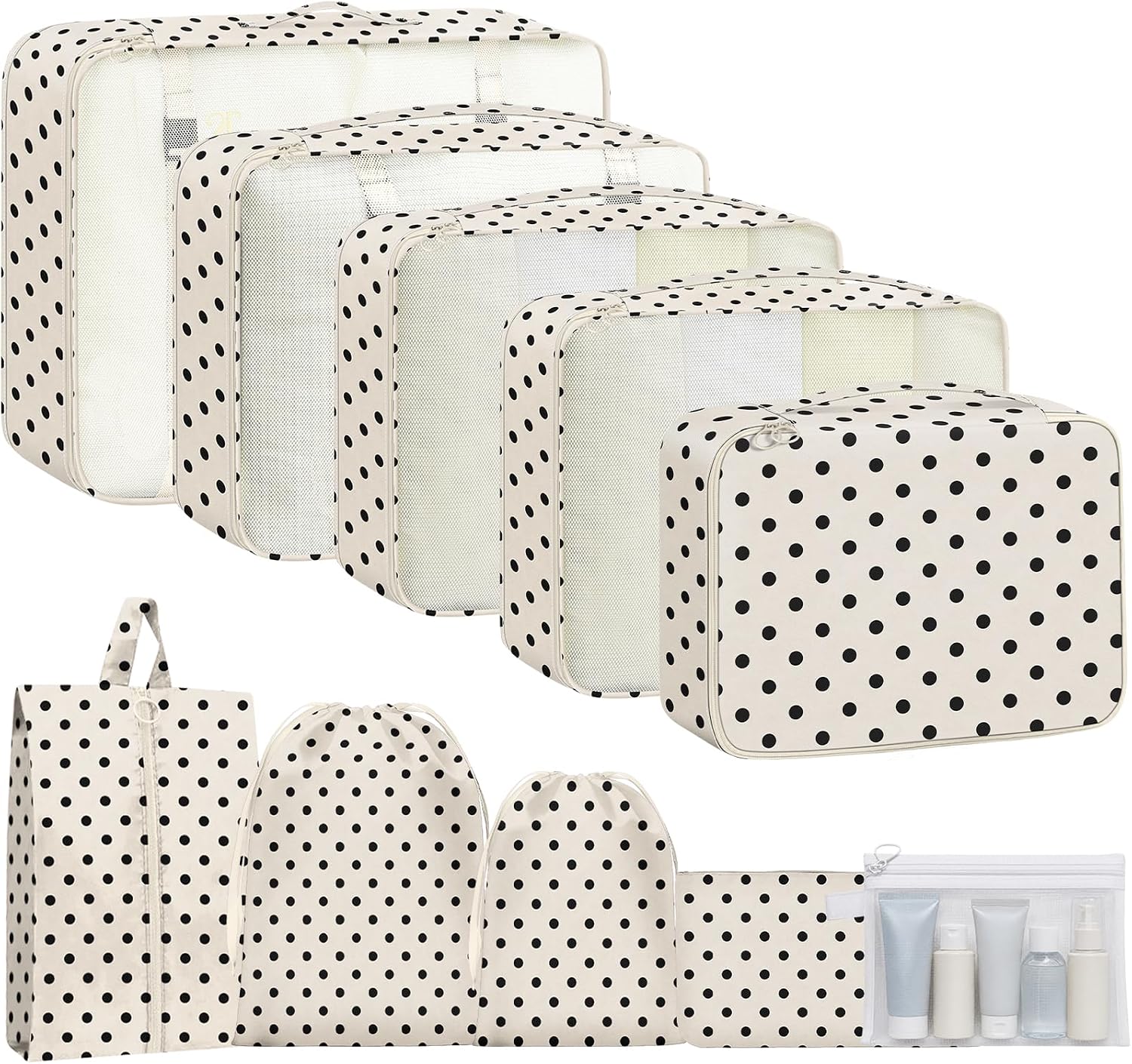 Packing Cubes for Travel 10 Set Luggage Organizer Bags